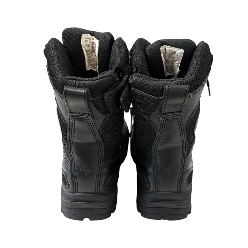 Thorogood Men’s 9.5W Black Leather Deuce Lace Up Waterproof Boots Hiking Outdoor